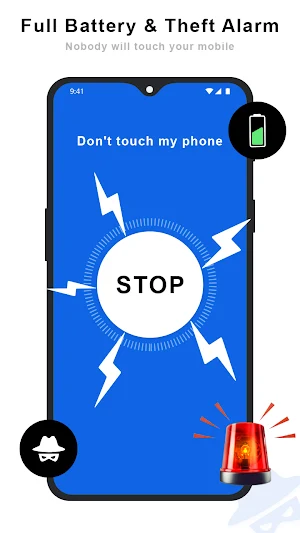 Full Battery & Theft Alarm Screenshot 2