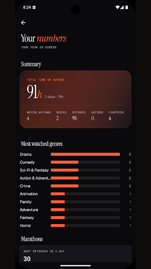BingeT: Movie & Series Tracker Screenshot 3