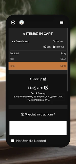 Cup & Crumb Screenshot 3
