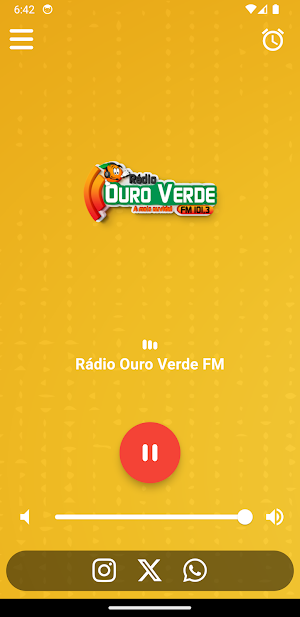 Rádio Ouro Verde FM 101,3 MHz Screenshot 0