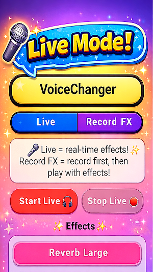 Voice Changer – Fun Voice FX Screenshot 0