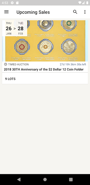 Australian Specialty Auctions Screenshot 0