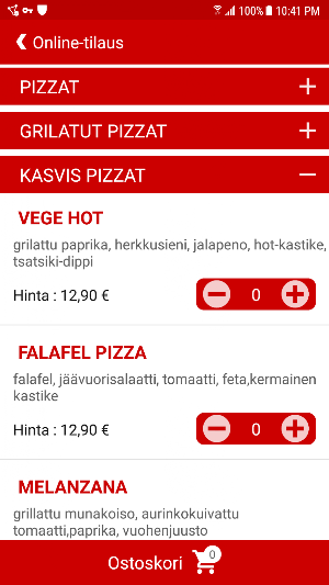 Dapino's Pizza Cafe Screenshot 2