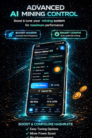 Bitcoin Miner Cloud Miner Screenshot 1