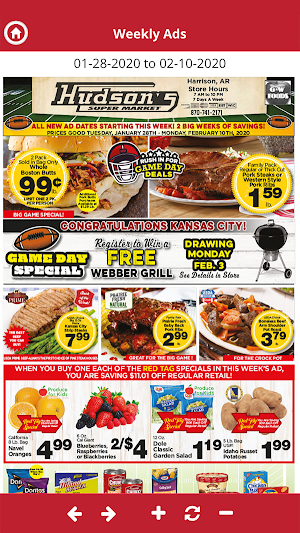 Hudson's Super Market Screenshot 1