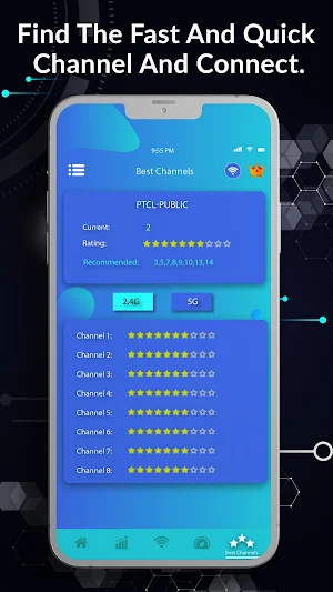 WIFI Network Analyzer - WIFI Scanner & Speed Test Screenshot 3