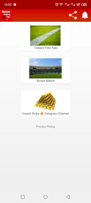 Bona Betting Tips Screenshot 1