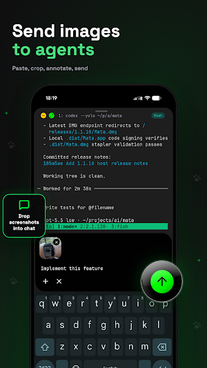 Moshi: SSH & MOSH Terminal Screenshot 2