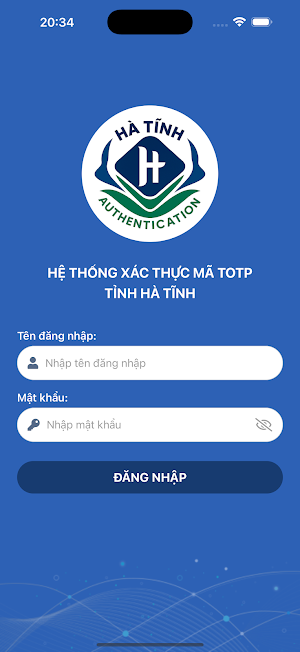 HaTinh Auth Screenshot 0