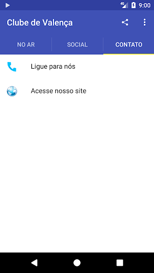 Clube de Valença Screenshot 2