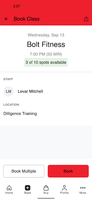 Dilligence Training Screenshot 2