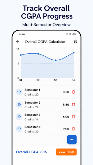CGPA & GPA Calculator Screenshot 3