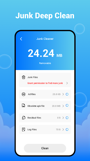 Quick Clean : Junk Cleaner Screenshot 1