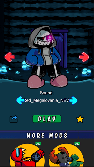 FNF Dusttale Mod Test Screenshot 0