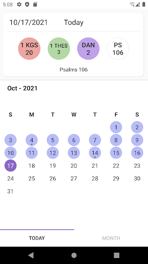 Bible Plan - M'Cheyne Screenshot 0