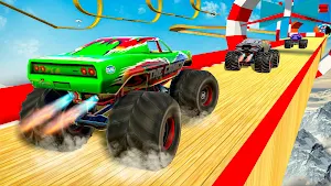 USA Monster Truck Stunt Game Screenshot 2
