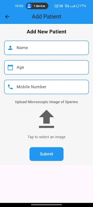 SPERMCHECK Screenshot 1