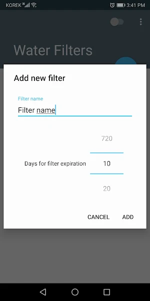 Water Filters Screenshot 1