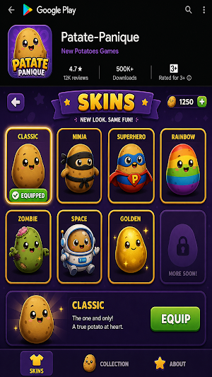 Patate PAnik Screenshot 1