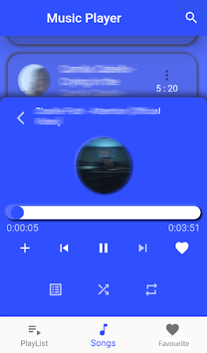Music Player Screenshot 2