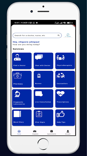 E-Clinic App Screenshot 3