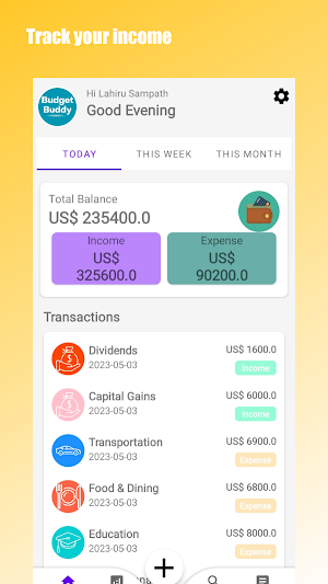 Budget Buddy Screenshot 2