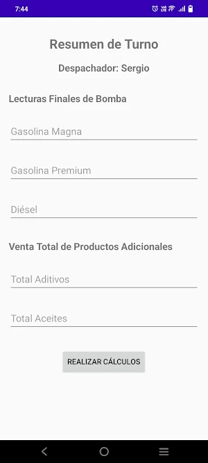 TurnoGas Cierre de Turno Fácil Screenshot 3