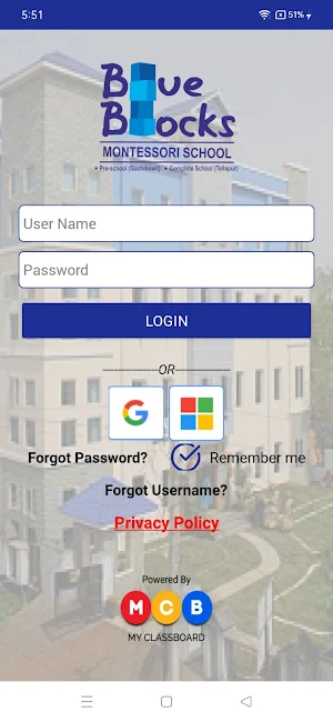 Blue Blocks Montessori School Screenshot 1