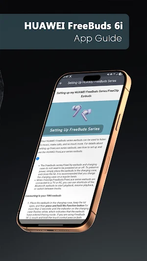 HUAWEI FreeBuds 6i App Guide Screenshot 3