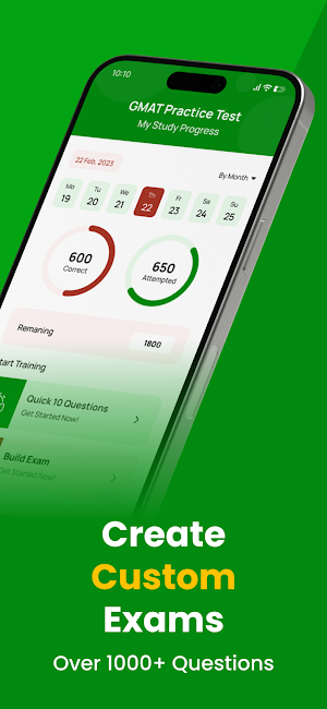 GMAT Practice Test & Exam Prep Screenshot 1