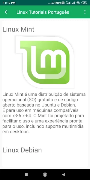 Linux Tutorial Português Screenshot 2