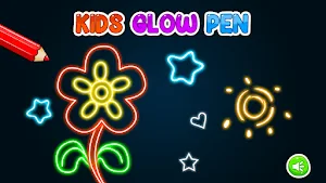 Glow Pen - Drawing game Screenshot 0