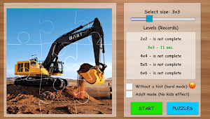 Vehicle puzzle - cars for kids. Free jigsaw game! Screenshot 1
