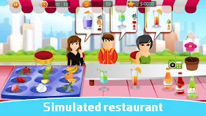 Fruit Juice Chef-cooking city restaurant game Screenshot 0