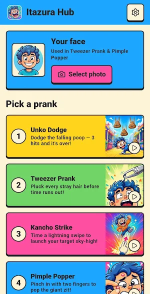 Itazura Hub Screenshot 0