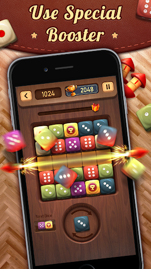 Merge Dice: Random Dice Game & Number Merge Puzzle Screenshot 1