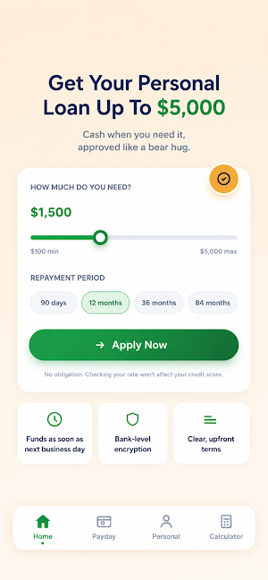 Bear Payday Loans Cash Advance Screenshot 3