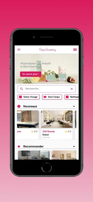SpaBooking Screenshot 2