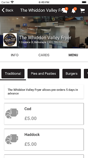 The Whiddon Valley Fryer Screenshot 2