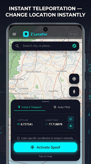 Z Locator - Fake GPS Location Screenshot 2