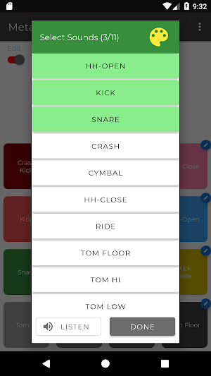 Drum Machine Screenshot 2
