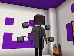 Titan TV Man Mod for mcpe Screenshot 3