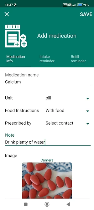 MedAhoy Lite: Med Reminder Screenshot 1
