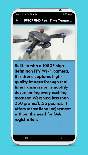 Rx drone guide Screenshot 2