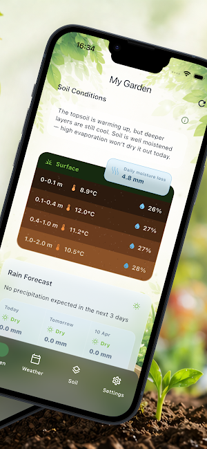 GrowPlants: Garden Weather Screenshot 1