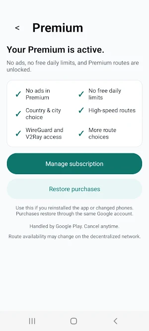 Freedom DVPN Screenshot 3