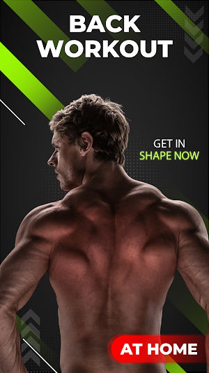 Back Workout: Fat Burn at Home Screenshot 0