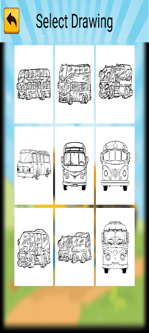 Little Bus Coloring Screenshot 2