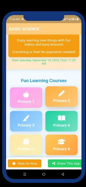 Basic Science Primary (1-6) Screenshot 1