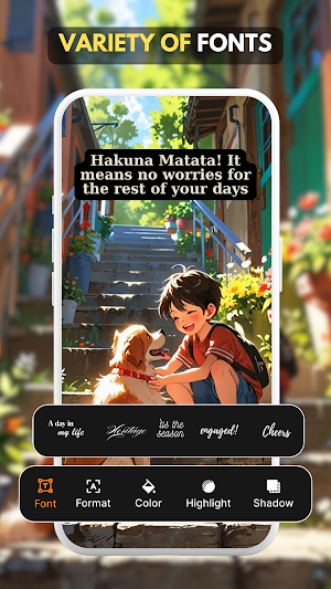Edit photos, Images with text Screenshot 1